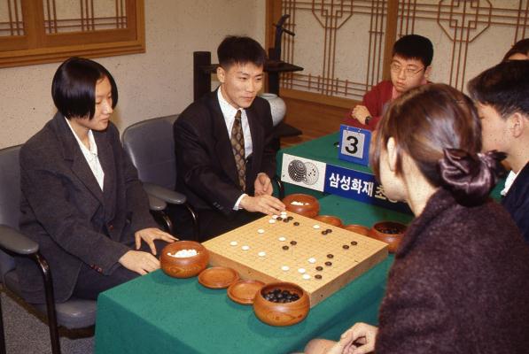 윤영선 김영환-남치형 이차호.삼성화재 초청 페어대회